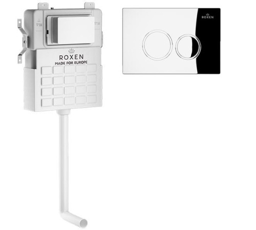 Система инсталляции для приставного унитаза 3 в 1 Roxen Attach 898962  Система инсталляции для приставного унитаза 3 в 1 Roxen Attach 898962