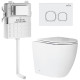Система инсталляции для приставного унитаза 3 в 1 Roxen Attach 913184