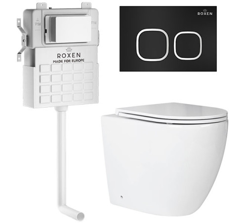 Система инсталляции для приставного унитаза 3 в 1 Roxen Attach 914491  Система инсталляции для приставного унитаза 3 в 1 Roxen Attach 914491