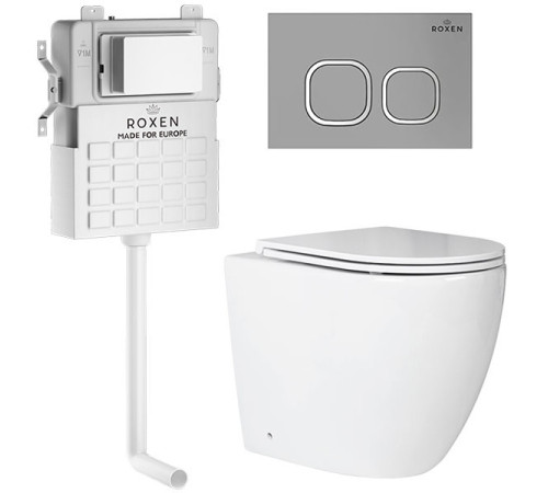  Система инсталляции для приставного унитаза 3 в 1 Roxen Attach 918201