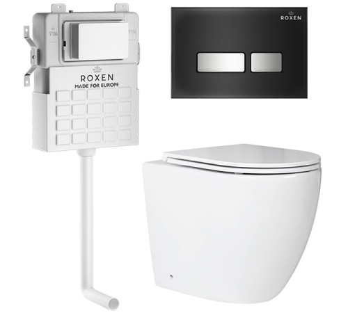Система инсталляции для приставного унитаза 3 в 1 Roxen Attach 945173  Система инсталляции для приставного унитаза 3 в 1 Roxen Attach 945173