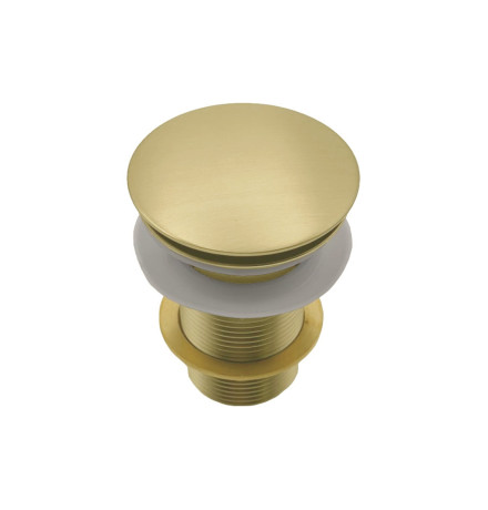 Донный клапан Roxen PD02GB (gold brush) без перелива