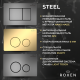 Кнопка для инсталляции Roxen Steel 420260-CHG