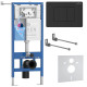 Инсталляция для подвесного унитаза 4 в 1 Roxen StounFix Dual Fresh 868401 с аромадозатором