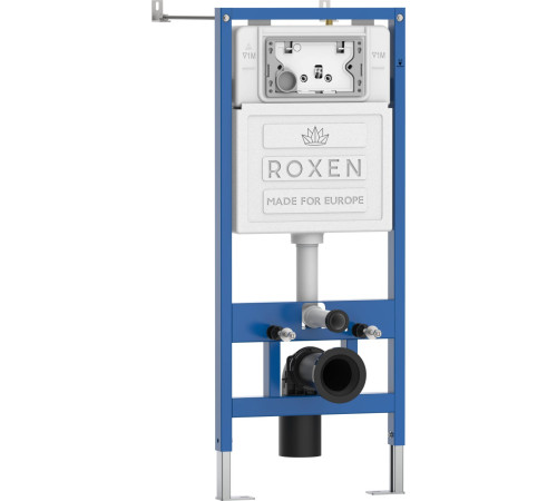 Инсталляция для подвесного унитаза 4 в 1 Roxen StounFix Dual Fresh 868404 с аромадозатором