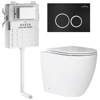 Комплект инсталляции для приставного унитаза 5 в 1 Roxen Attach 966880 Комплект инсталляции для приставного унитаза 5 в 1 Roxen Attach 966880
