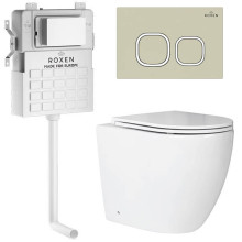 Комплект инсталляции для приставного унитаза 5 в 1 Roxen Attach 966965