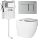 Комплект инсталляции для приставного унитаза 5 в 1 Roxen Attach 968412