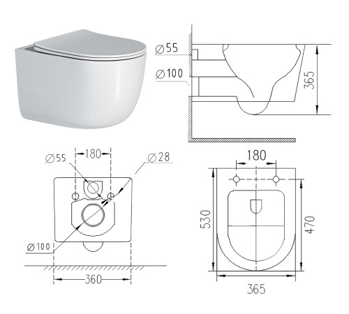 Комплект 6 в 1 Roxen StounFix Dual Fresh 968489 Комплект 6 в 1 Roxen StounFix Dual Fresh 968489