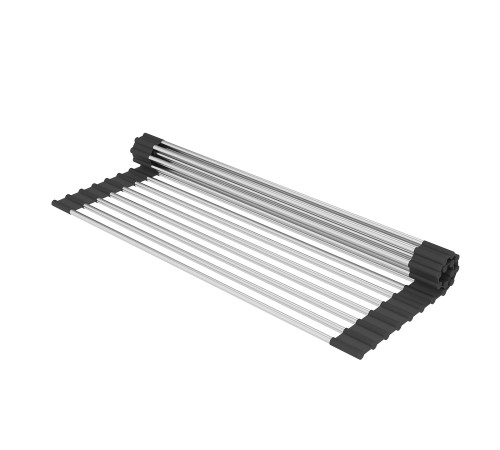 Комплект 2 в 1 (560100)  Кухонная мойка Roxen Simple 560220-45B со смесителем  Keit 500504GM-GR графит 