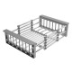 Комплект 2 в 1 (560137) Кухонная мойка Roxen Stage 560250-60 со смесителем Keit 500504NB-B  600х480х220  сатин