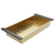 Комплект 2 в 1 (560150)  Кухонная мойка Roxen Simple 560220-60G со смесителем Keit 500504GB-W  600х480х220  золото