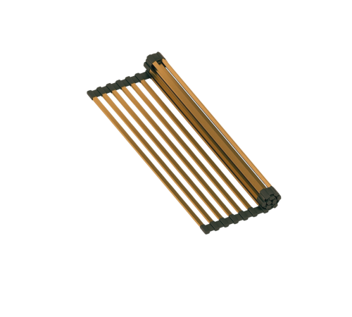 Кухонная мойка Roxen Uno 560210-54-BRS PVD с ролл-матом и дозатором бронза