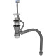 Кухонная мойка Roxen Uno 560210-54-GR с ролл-матом и дозатором  540х440х220  сатин зернистый