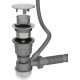 Кухонная мойка Roxen Uno 560210-54-GR с ролл-матом и дозатором  540х440х220  сатин зернистый