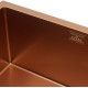 Кухонная мойка Roxen Uno 560210-54BR-GR с ролл-матом и дозатором  540х440х220  бронза зернистая