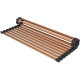 Кухонная мойка Roxen Uno 560210-54BR-GR с ролл-матом и дозатором  540х440х220  бронза зернистая