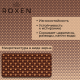 Кухонная мойка Roxen Uno 560210-54BR-GR с ролл-матом и дозатором  540х440х220  бронза зернистая