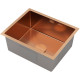 Кухонная мойка Roxen Uno 560210-54BR-V с ролл-матом и дозатором  540х440х220  бронза Volcanic