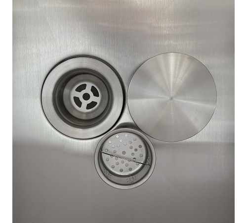 Кухонная мойка Roxen Simple 560220-45 с ролл-матом и дозатором