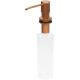 Кухонная мойка Roxen Simple 560220-50BR-V с коландером и дозатором  500х480х220  бронза Volcanic