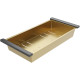 Комплект 2 в 1 (560148) Кухонная мойка Roxen Simple 560220-50G-GR со смесителем Keit 500504GB-W  500х480х220  золото зернистое