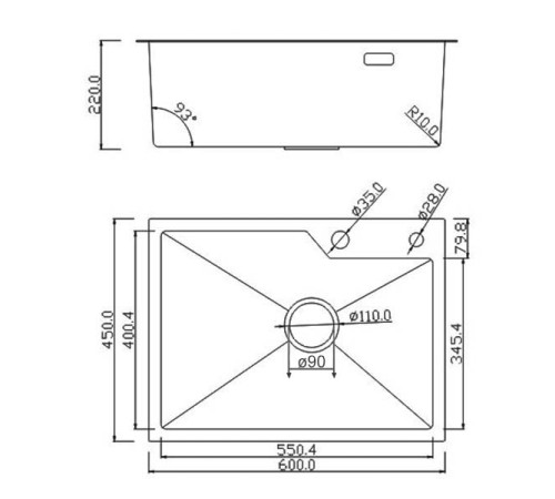 Кухонная мойка Roxen Wellnes 560240-60 с ролл-матом и дозатором сатин Кухонная мойка Roxen Wellnes 560240-60 с ролл-матом и дозатором сатин