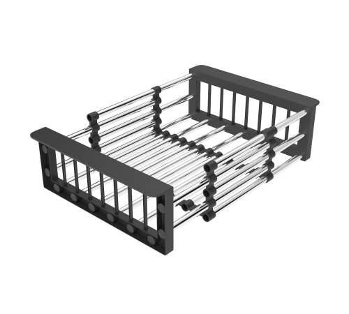 Кухонная мойка Roxen Stage Plus 560250-60BS многофункциональная в комплекте со смесителем, двумя коландерами, ринзером и дозатором графит Кухонная мойка Roxen Stage Plus 560250-60BS многофункциональная в комплекте со смесителем, двумя коландерами, ринзером и дозатором графит