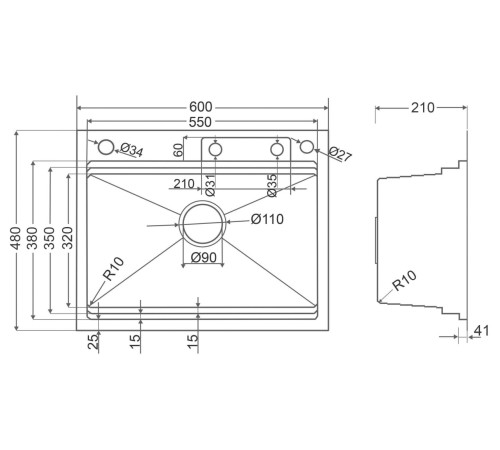 Кухонная мойка Roxen Stage Plus 560250-60-S многофункциональная в комплекте со смесителем, двумя коландерами, ринзером и дозатором сатин Кухонная мойка Roxen Stage Plus 560250-60-S многофункциональная в комплекте со смесителем, двумя коландерами, ринзером и дозатором сатин