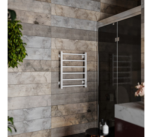 Полотенцесушитель Roxen Square 11050-5365W    53х65 Полотенцесушитель Roxen Square 11050-5365W    53х65