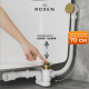 Сифон для ванны Roxen R70C-G Click-Clack с функцией верхней очистки