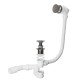 Сифон для ванны Roxen R70C-GM Click-Clack с функцией верхней очистки