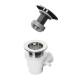 Сифон для ванны Roxen R70C-GM Click-Clack с функцией верхней очистки
