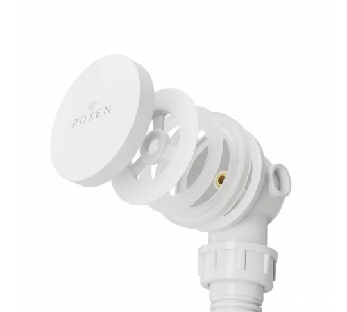 Сифон для ванны Roxen R70C-W Click-Clack с функцией верхней очистки