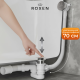 Сифон для ванны Roxen R70S-CH с функцией наполнения воды
