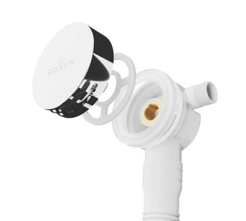 Сифон для ванны Roxen R70S-CH с функцией наполнения воды
