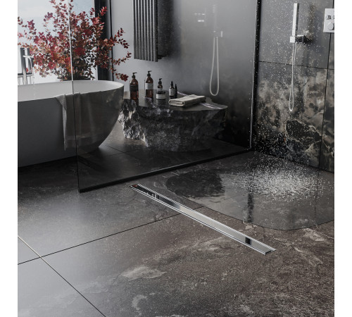  Душевой трап Roxen Supra двусторонний под плитку 91020-70