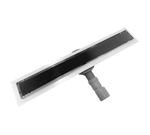 Душевой трап Roxen Black Glass двусторонний под плитку 91030-70  Душевой трап Roxen Black Glass двусторонний под плитку 91030-70