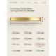  Душевой трап Roxen Supra Gold двусторонний под плитку 91050-90GB