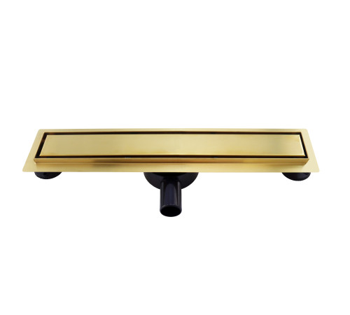 Душевой трап Roxen Supra Gold двусторонний под плитку 91050-60GB  Душевой трап Roxen Supra Gold двусторонний под плитку 91050-60GB