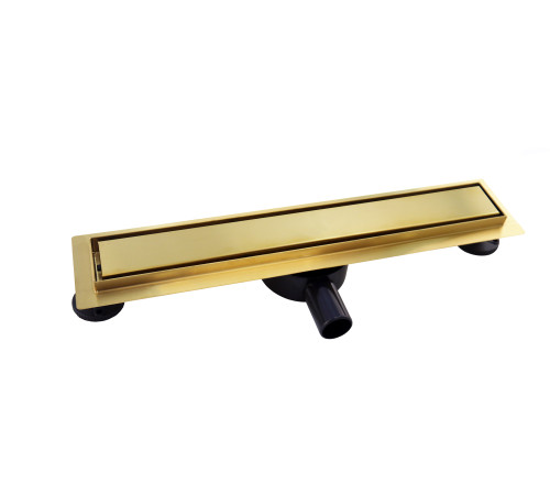 Душевой трап Roxen Supra Gold двусторонний под плитку 91050-60GB  Душевой трап Roxen Supra Gold двусторонний под плитку 91050-60GB