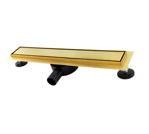 Душевой трап Roxen Supra Gold двусторонний под плитку 91050-60GB  Душевой трап Roxen Supra Gold двусторонний под плитку 91050-60GB