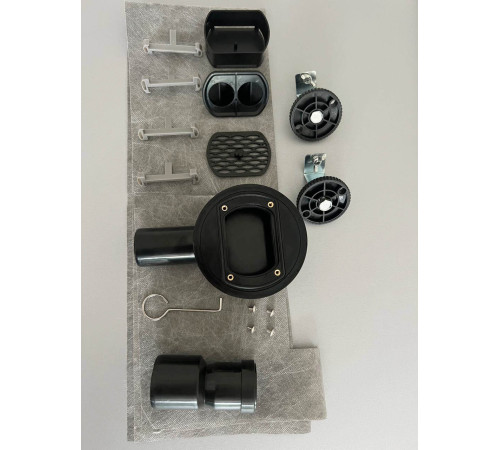  Душевой трап Roxen Supra Gun metal двусторонний под плитку 91050-60GM