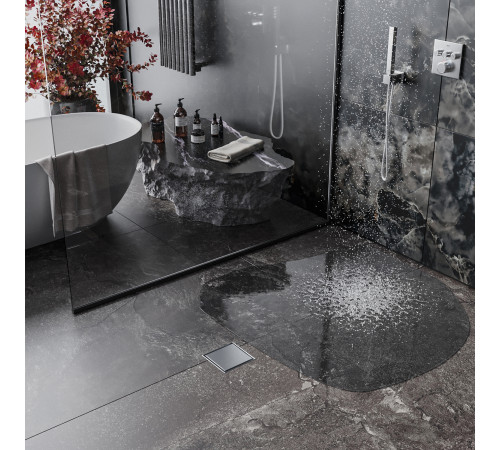 Душевой трап Roxen Square двусторонний под плитку 91080-150  Душевой трап Roxen Square двусторонний под плитку 91080-150