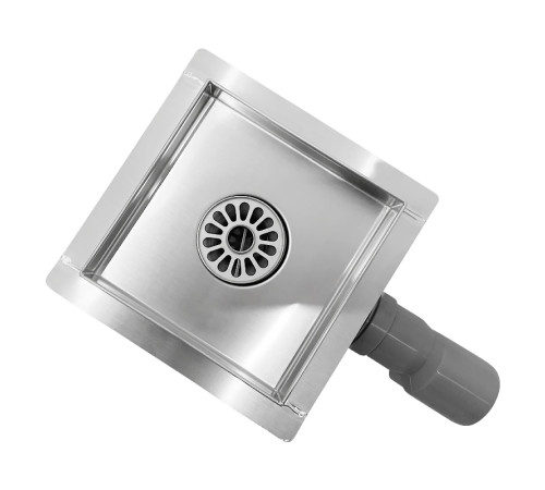 Душевой трап Roxen Square двусторонний под плитку 91080-100  Душевой трап Roxen Square двусторонний под плитку 91080-100