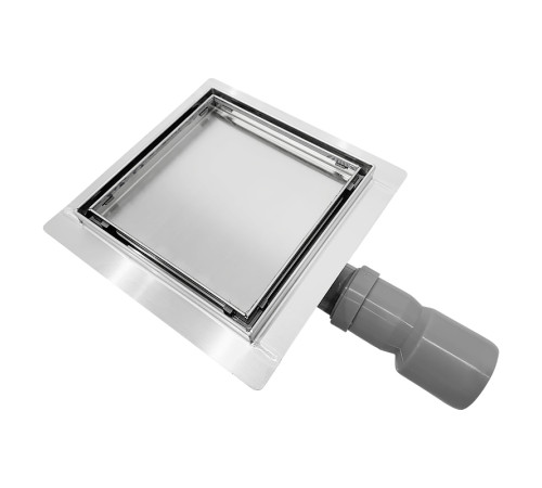 Душевой трап Roxen Square двусторонний под плитку 91080-100  Душевой трап Roxen Square двусторонний под плитку 91080-100