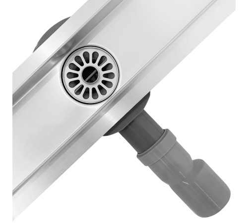  Душевой трап Roxen White Glass двусторонний под плитку 91040-80