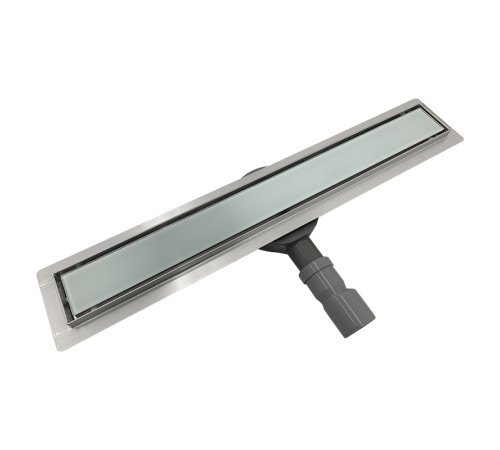  Душевой трап Roxen White Glass двусторонний под плитку 91040-80