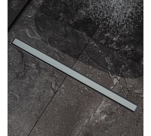  Душевой трап Roxen White Glass двусторонний под плитку 91040-80