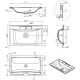 Умывальник Roxen Ariel 75